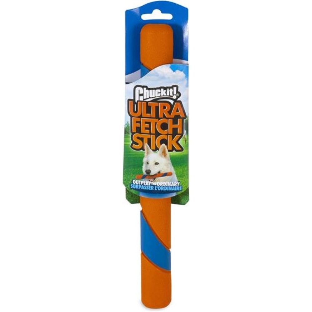 Chuckit Ultra Fetch Stick Outdoor Dog Toy, 12 Inches, for All Breed Sizes